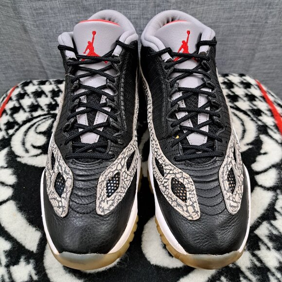 Nike Jordan 11 Low IE Black Cement 919712-006 Men's size 10.5 - Picture 3 of 12